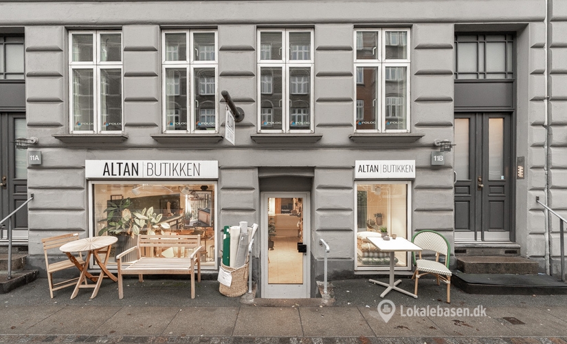 Butik Godthåbsvej 11A 2000 Frederiksberg