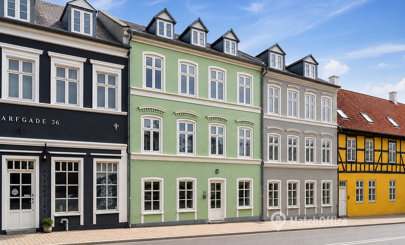 Kontor til leje på Klaregade 38, 5000 Odense C - 34 m² | Foto 0 - Lokalebasen