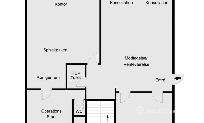 Kontor til leje på Kirke Værløsevej 18B, 3500 Værløse - 170 m² | Foto 0 - Lokalebasen