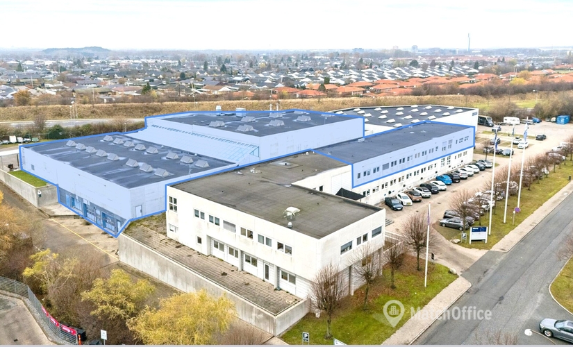 3061 m² Warehouse space rental in Vallensbaek, Jydekrogen 7 (2625) - 0 | MatchOffice.com