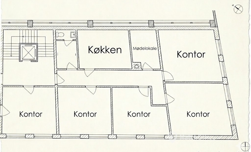 Kontor til leje på Balticagade, 8000 Aarhus C - 15 m² | Foto 1 - Lokalebasen.dk