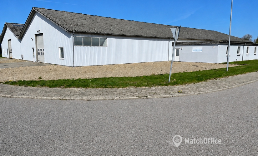 1000 m² Office warehouse up for rent in Bording, Roskildevej 30A (7441) - 0 | MatchOffice.com