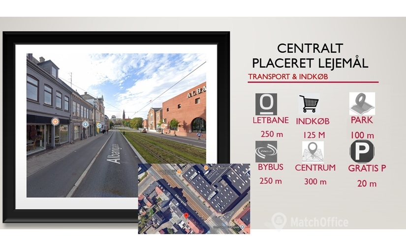 75 m² Store for rent in Odense C, Albanigade 17 (5000) - 2 | MatchOffice