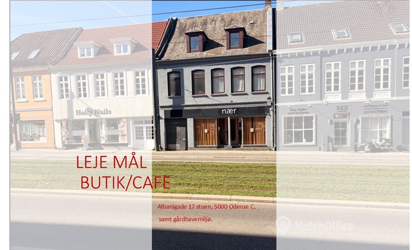 75 m² Store for rent in Odense C, Albanigade 17 (5000) - 0 | MatchOffice.com
