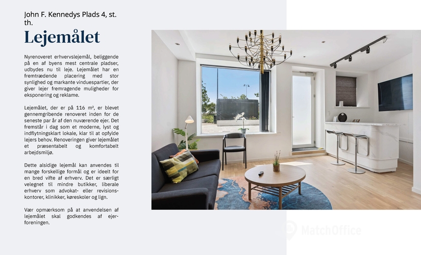 Kontor til leje på John F. Kennedys Plads 2, 9000 Aalborg - 116 m² | Foto 4 - Lokalebasen
