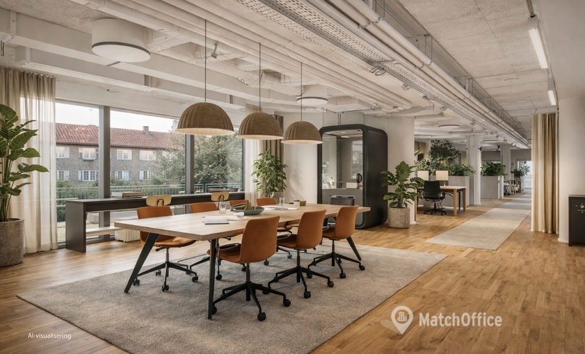 Kontor til leje på Folke Bernadottes Allé 3, 2100 København Ø - 1503 m² | Foto 0 - Lokalebasen