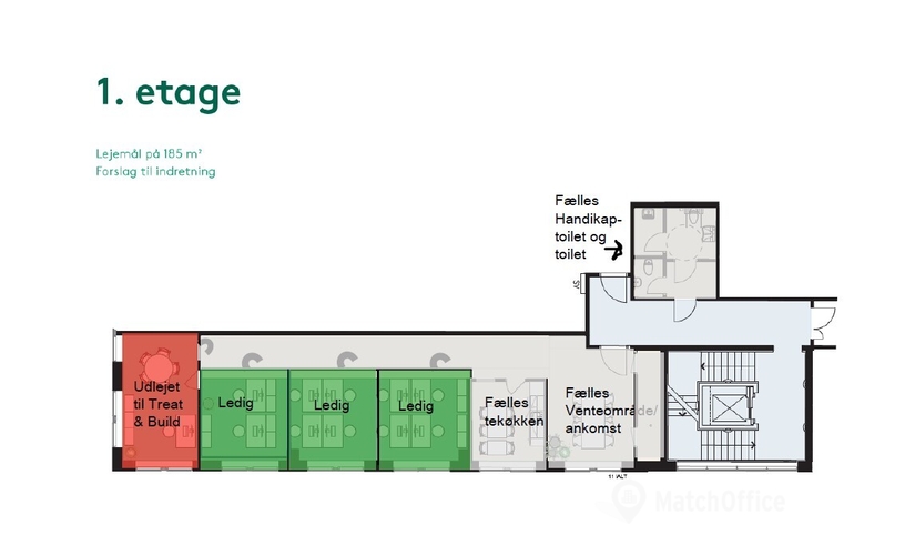 Office Spinderigade 5, Bomuldsgade 4 2500 Valby