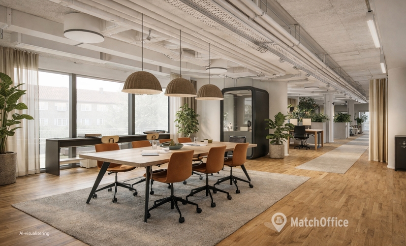 Kontor til leje på Folke Bernadottes Allé 3, 2100 København Ø - 1503 m² | Foto 0 - Lokalebasen.dk