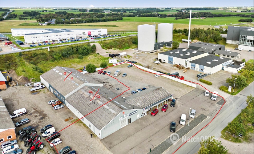 Butik til leje på Lupinvej 17, 9500 Hobro - 600 m² | Foto 0 - Lokalebasen
