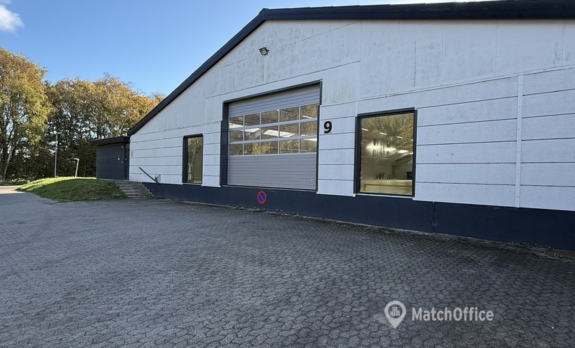 Lager til leje på Sortevej 8, 8543 Hornslet - 1000 m² | Foto 0 - Lokalebasen.dk