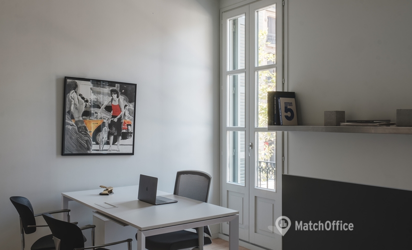 19 m² Business center place up for rent in Barcelona, Carrer de Balmes 59 (08007) - 3 | MatchOffice.com