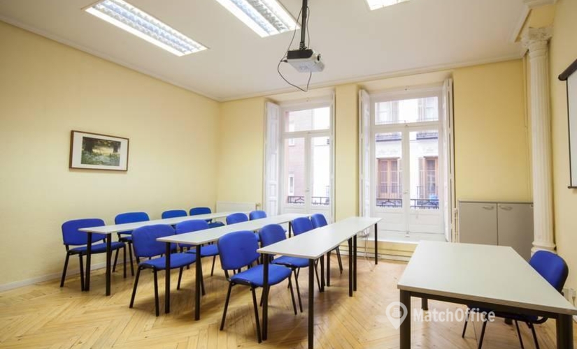 Elija sala de reuniones fiable en Madrid Centro 20 m², Ferraz 28 - 8 | MatchOffice.es