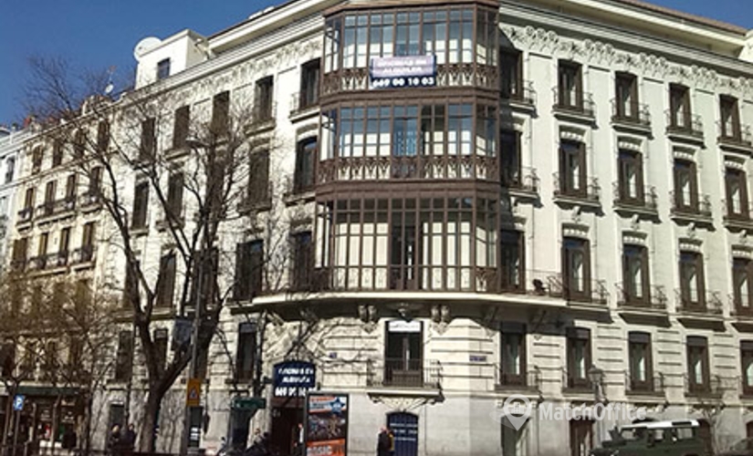 Explore oficinas de coworking en Madrid Centro 120 m², Calle de Alcalá 61 - 4 | MatchOffice.es