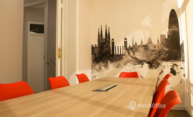 Elija sala de juntas acogedora en Barcelona 40 m², Pau Claris 97 4º 1ª - 1 | MatchOffice