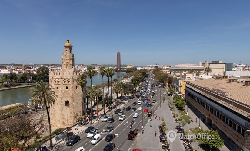 Elija sala de reuniones acogedora en Sevilla 32 m², Paseo de las Delicias 1 - 0 | MatchOffice
