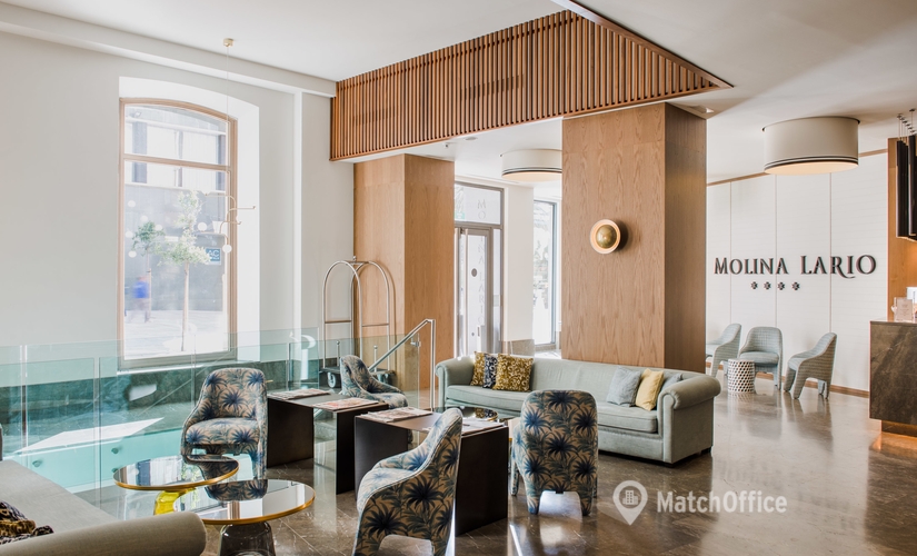 Reserve sala de reuniones acogedora en Málaga 17 m², Hotel Molina Lario. Calle Molina Lario 22 - 1 | MatchOffice