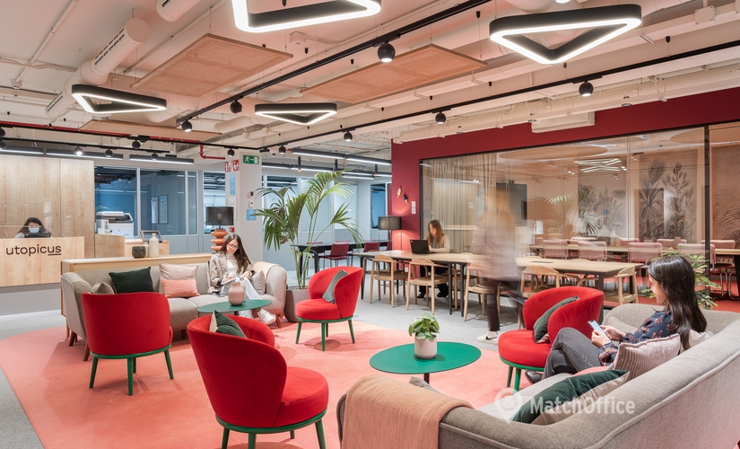 Explore oficinas compartidas en Madrid Centro 3095 m², Paseo de la Castellana 163 - 0 | MatchOffice.es