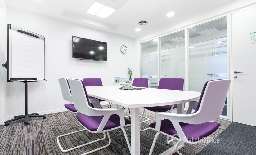 Alquile sala de reuniones acogedora en Madrid Centro 110 m², Calle de Orense 4 - 2 | MatchOffice.es