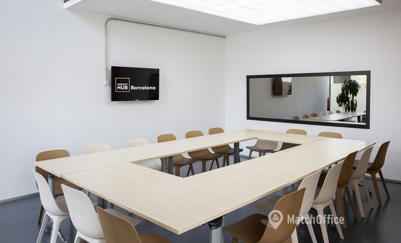 Alquile sala de reuniones equipada en Sant Martí 140 m², Carrer de Pujades 94-96 - 0 | MatchOffice