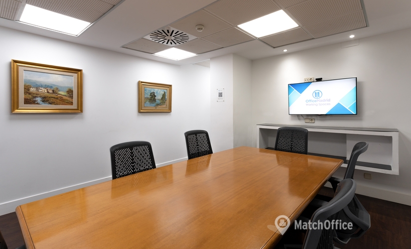Alquile sala de conferencias en Madrid Centro 30 m², Av. de Brasil 29 - 1 | MatchOffice