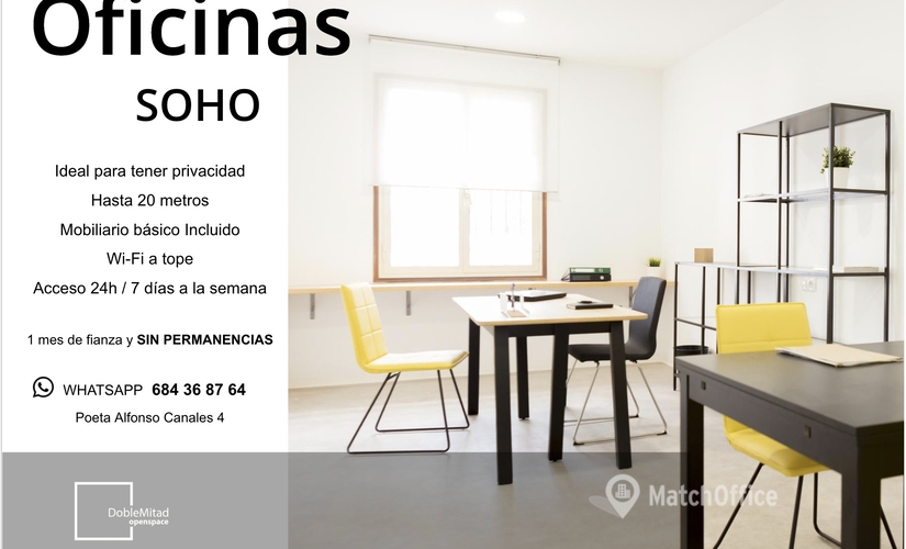 Parque empresarial disponible para alquilar en Málaga 25 m², Plaza Poeta Alfonso Canales 4 - 0 | MatchOffice