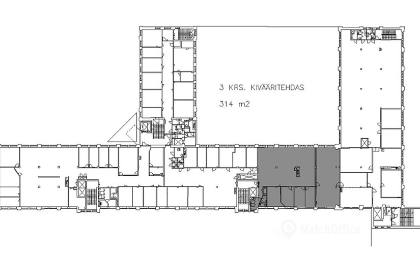 Vuokraa toimistohotelli - Jyväskylä, Kivääritehtaankatu 6, (40100) - 3 | MatchOffice.fi