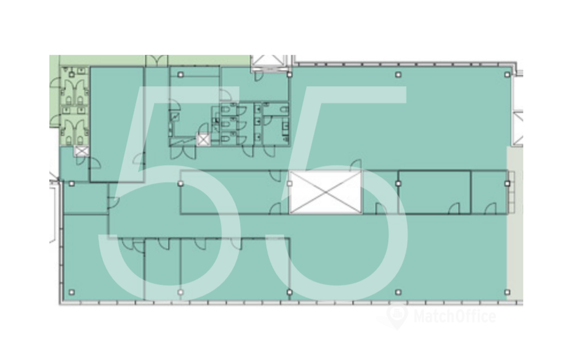 583 m² Business office available to rent in Helsinki, Valimotie 17-19 (00380) can meet all your requirements  - 1 | MatchOffice.com