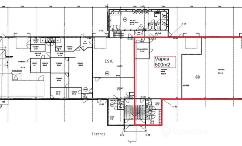 Vuokrataan varasto - Oulu, Konekuja 2, (90630) - 0 | MatchOffice