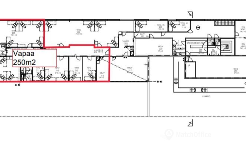 250 m² Flexible office up for rent in Oulu, Konekuja 2 (90630) can benefit your business - 0 | MatchOffice