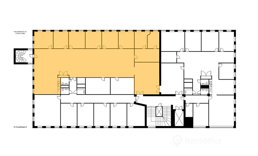 Vapaat varasto - Helsinki, Itälahdenkatu 18 C, (00210) - 2 | MatchOffice.fi