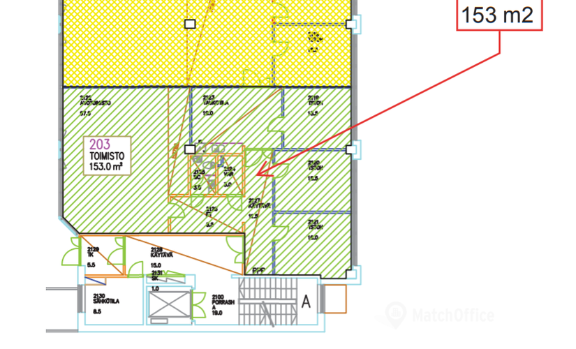 Vapaat liiketilat - Helsinki, Hämeentie 153, (00560) - 0 | MatchOffice.fi