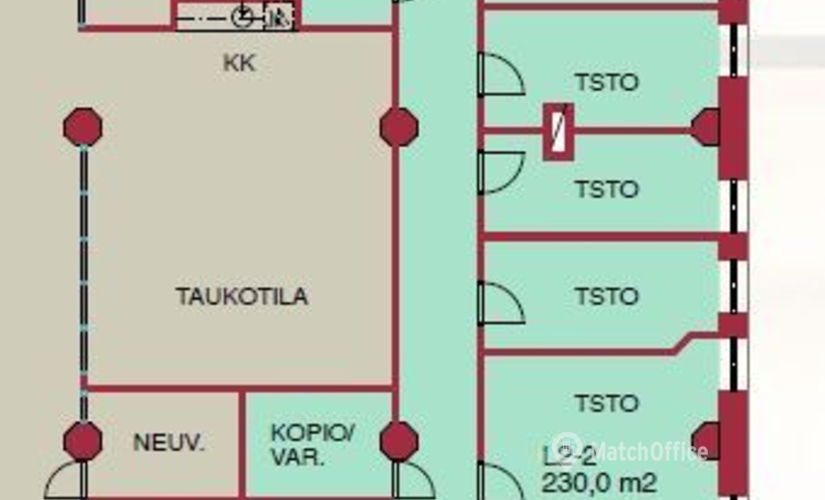 Vuokrataan yrityspuisto - Helsinki, Lintulahdenkatu 10, (00500) - 4 | MatchOffice.fi