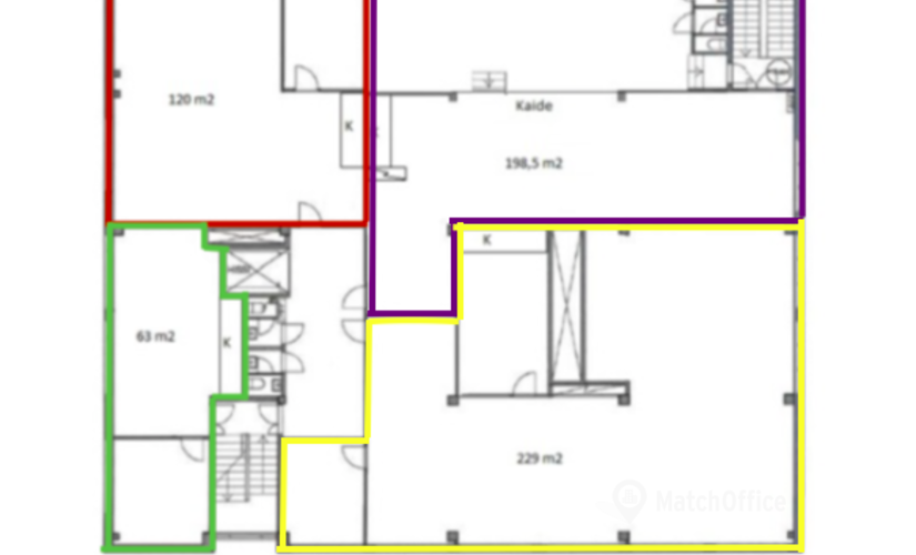 198 m² Commercial office available to rent in Helsinki, Höyläämötie 14 (00380) can meet all your requirements - 2 | MatchOffice