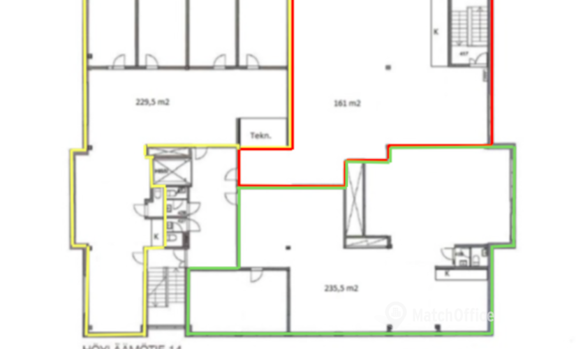 Vuokrataan toimistotila - Helsinki, Höyläämötie 14, (00380) - 2 | MatchOffice