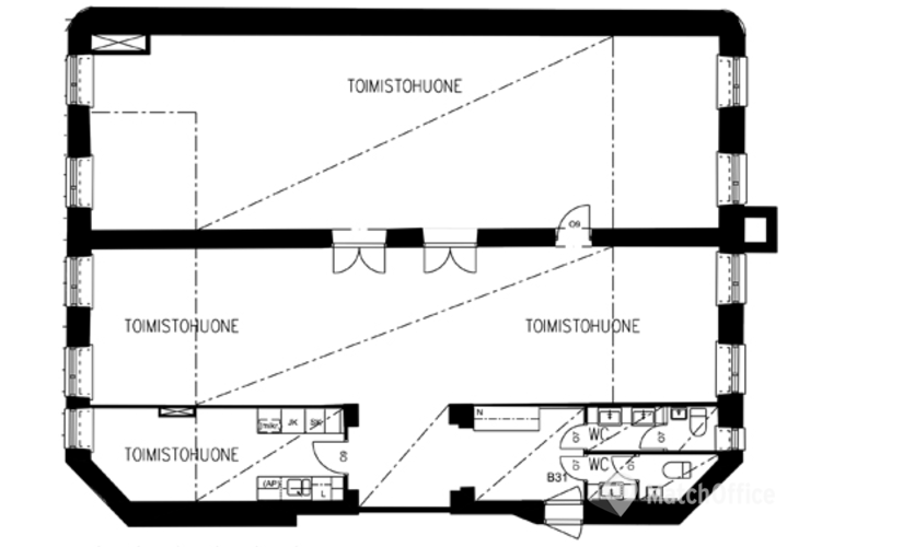 Vuokrataan yrityskeskus - Helsinki, Liisankatu 14, (00170) - 1 | MatchOffice.fi