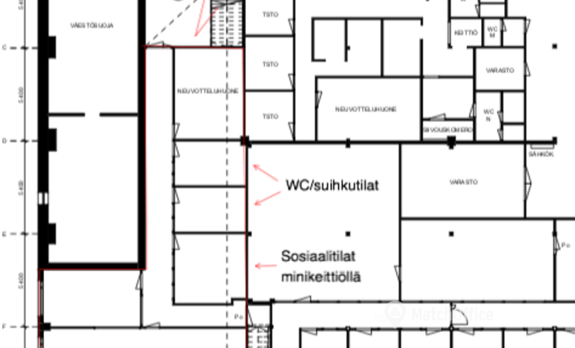 224 m² Commercial office available to rent in Vantaa, Virkatie 8 B (01510) can benefit your business  - 2 | MatchOffice.com