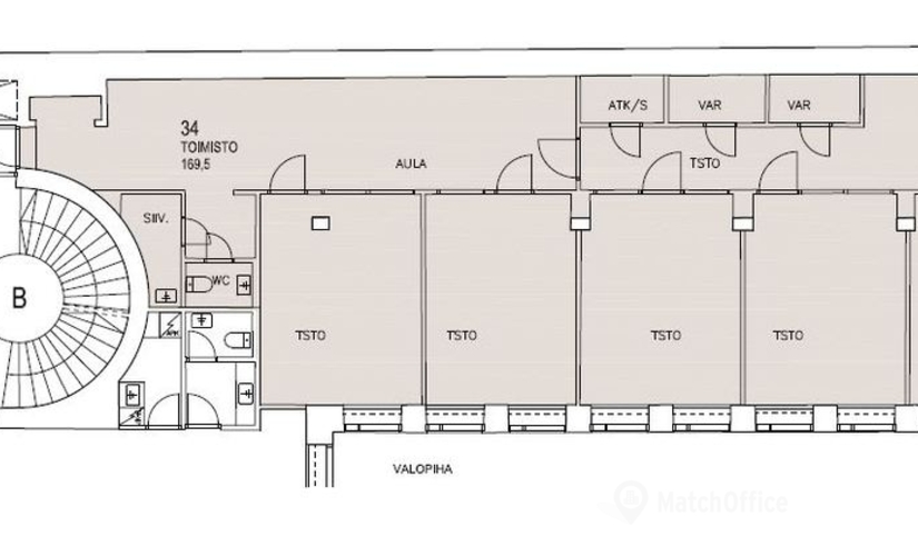 Vuokrataan toimisto - Helsinki, Eteläesplanadi 22, (00100) - 3 | MatchOffice.fi