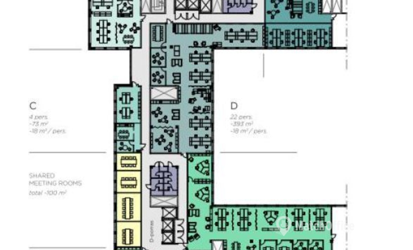 Vuokrataan toimistotila - Helsinki, Höyläämötie 1, (00380) - 2 | MatchOffice