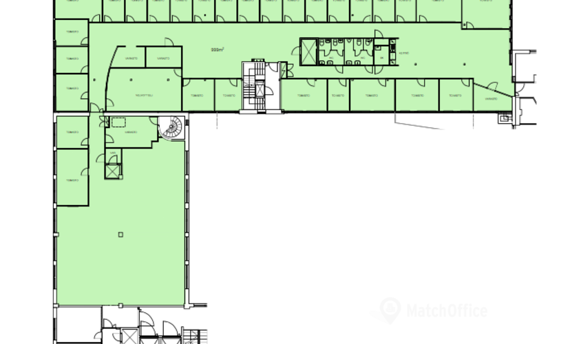 999 m² Office for rent in Helsinki, Valimotie 13 A (00380) can cater to all your needs  - 4 | MatchOffice
