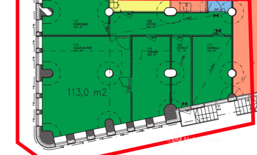 113 m² Flexible office up for rent in Kuopio, Kirkkokatu 1 (70100) can benefit your business - 0 | MatchOffice