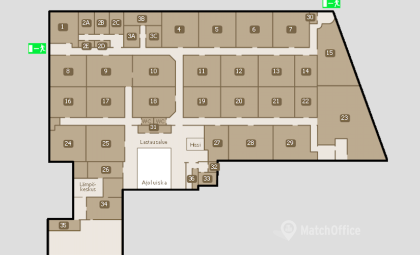 Vapaat varastotilat - Helsinki, Linnanrakentajantie 6-8, (00810) - 3 | MatchOffice.fi