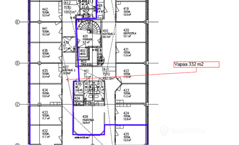 Vuokrataan toimisto - Kouvola, Kauppalankatu 14, (45100)  - 0 | MatchOffice.fi