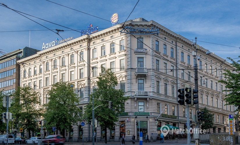 Vuokraa virtuaalitoimisto - Helsinki, Mannerheimintie 12 B, (00100) | MatchOffice.fi