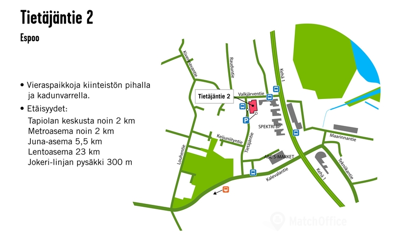 12 m² Serviced office for rent in Espoo, Tietäjäntie 2, 02130  - 2 | MatchOffice.com