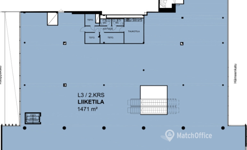 Liiketila Hämeenkatu 16 33200 Tampere