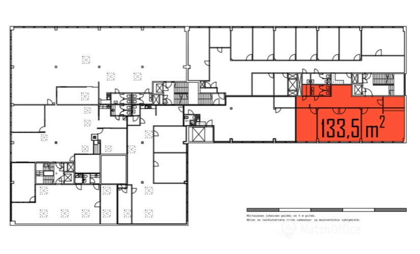133 m² Commercial office available to rent in Helsinki, Itälahdenkatu 23, 00210  - 2 | MatchOffice.com