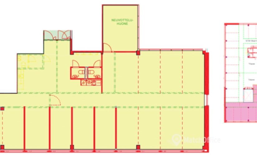 318 m² Office space up for rent in Vantaa, Teknobulevardi 7, 01530  - 2 | MatchOffice.com