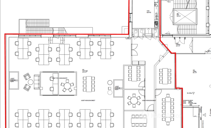 415 m² Business office up for rent in Helsinki, Kuortaneenkatu 5, 00520  - 3 | MatchOffice.com