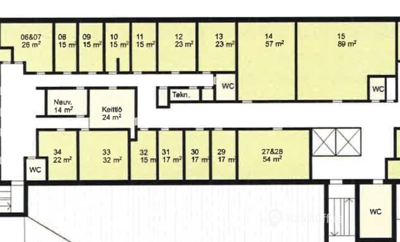 32 m² Business office available to rent in Helsinki, Linnanrakentajantie 6-8, 00810 - 1 | MatchOffice