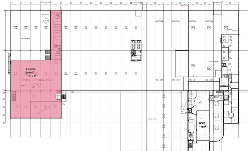 Liiketila Teollisuuskatu 1 70620 Kuopio